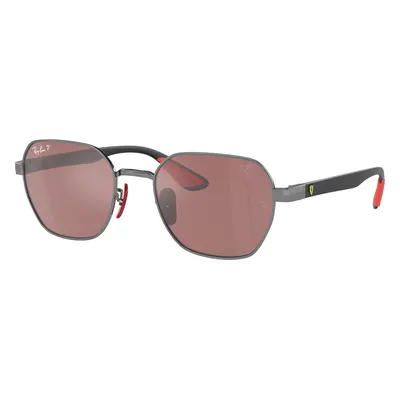 Ray-Ban Unisex Sunglass RB3794M Scuderia Ferrari Collection - Frame color: Gunmetal, Lens color