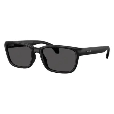 Moncler Unisex Sunglass ME8002 Slicka - Frame color: Matte Black, Lens color: Light Grey Gradie