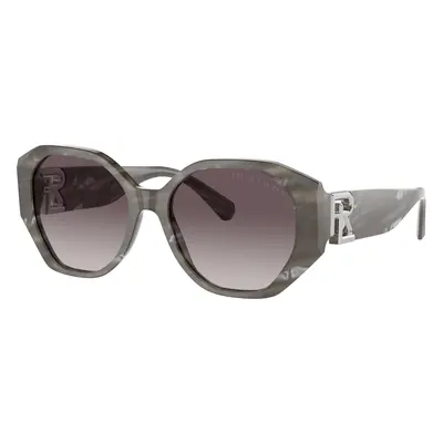 Ralph Lauren Woman Sunglass RL8220 THE JULIETTE - Frame color: Oystershell Black, Lens color: G