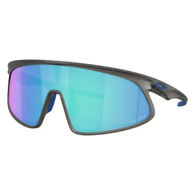 Oakley Unisex Sunglass OO9484D RSLV - Frame color: Matte Grey Smoke, Lens color: Prizm Sapphire