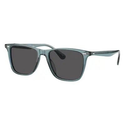 Oliver Peoples Unisex Sunglass OV5437SU Ollis Sun - Frame color: Washed Teal, Lens color: Carbo