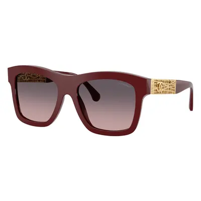 Chanel Woman Sunglass CH5533A Square Sunglasses CH5533A - Frame color: Bordeaux, Lens color: Pi