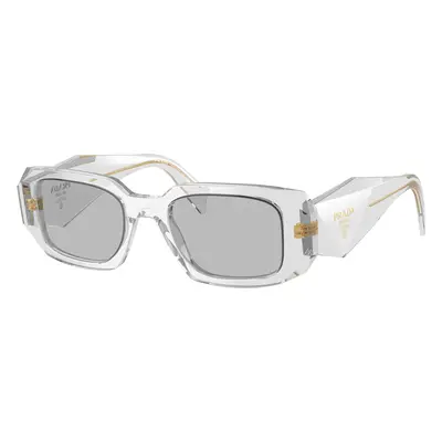 Prada Woman Sunglass PR 17WS - Frame color: Transparent Grey, Lens color: Light Grey