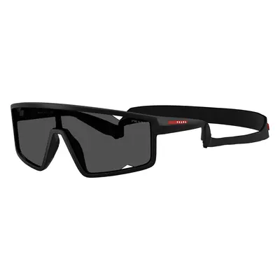 Prada Linea Rossa Man Sunglass PS A03S - Frame color: Matte Black, Lens color: Dark Grey