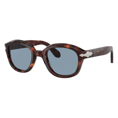 Persol Woman Sunglass PO0060S - Frame color: Havana, Lens color: Blue