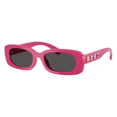 Dolce&Gabbana Unisex Sunglass DX6006U - Frame color: Fucsia, Lens color: Dark Grey