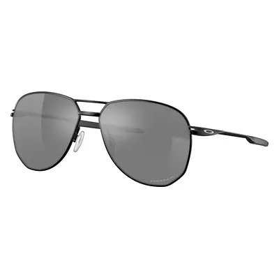 Oakley Man Sunglass OO4147 Contrail - Frame color: Satin Black, Lens color: Prizm Black Polariz