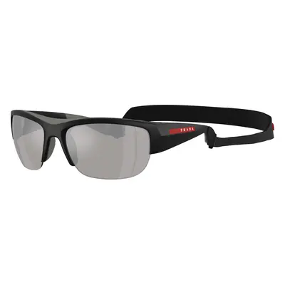 Prada Linea Rossa Man Sunglass PS A01S - Frame color: Nero Opaco, Lens color: Light Grey Mirror