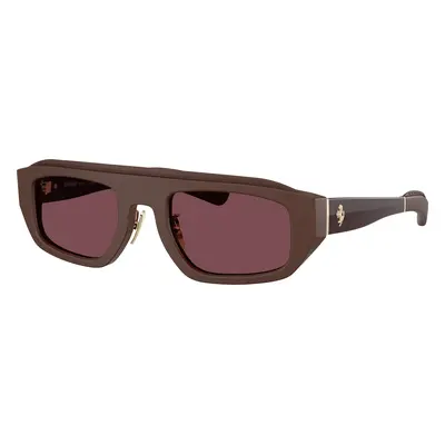 Ferrari Unisex Sunglass FH2010Q - Frame color: Brown, Lens color: Bordeaux