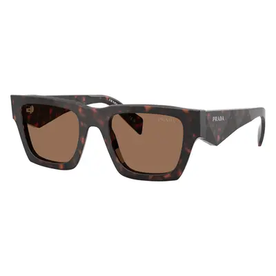 Prada Man Sunglass PR A06S - Frame color: Root Tortoise, Lens color: Dark Brown