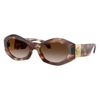 Versace Woman Sunglass VE4466U - Frame color: Havana, Lens color: Brown Gradient