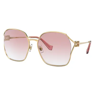 Miu Miu Woman Sunglass MU 52WS - Frame color: Gold, Lens color: Pink Gradient