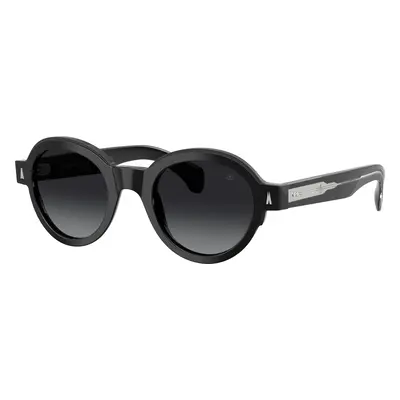 Moncler Unisex Sunglass ME6003 Rondosa - Frame color: Shiny Black, Lens color: Polar Gradient G