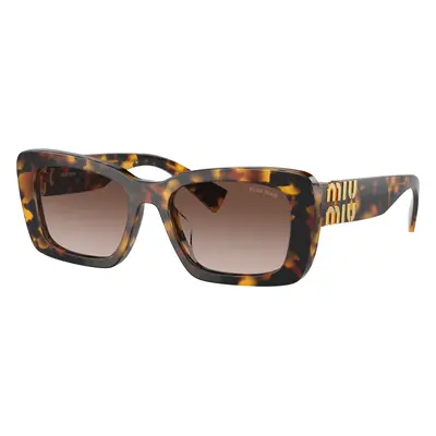 Miu Miu Woman Sunglass MU 07YS - Frame color: Honey Havana, Lens color: Brown Gradient