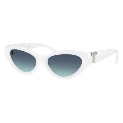 Tiffany & Co. Woman Sunglass TF4225U - Frame color: Bright White, Lens color: Azure Gradient Bl