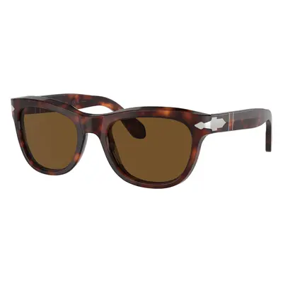 Persol Unisex Sunglass PO0086S - Frame color: Havana, Lens color: Polarized Brown