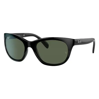 Ray-Ban Woman Sunglass RB4216 - Frame color: Black, Lens color: Dark Green