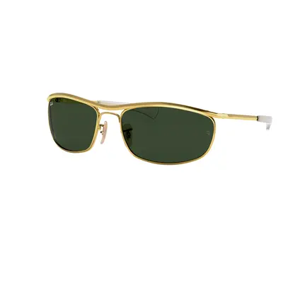 Ray-Ban Unisex Sunglass RB3119M Olympian I Deluxe - Frame color: Arista Gold, Lens color: G-15 