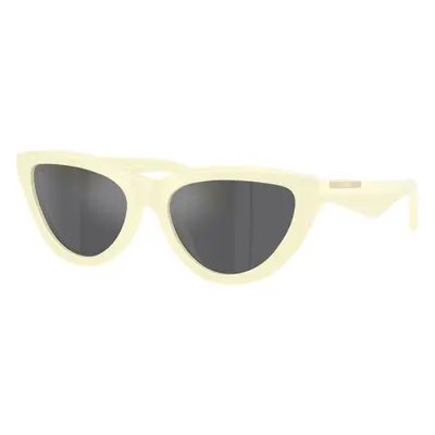 Burberry Woman Sunglass BE4436U - Frame color: Yellow, Lens color: Grey Mirror Silver