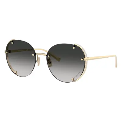 Tiffany & Co. Woman Sunglass TF3110KB - Frame color: Pale Gold Plated, Lens color: Grey Gradien