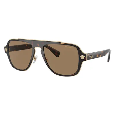 Versace Man Sunglass VE2199 - Frame color: Havana, Lens color: Orange