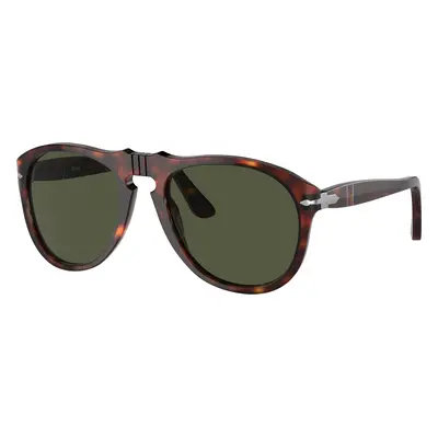 Persol Man Sunglass PO0649 649 - Original - Frame color: Havana, Lens color: Green