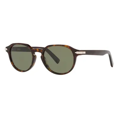 DIOR Man Sunglass DiorBlackSuit R2I - Frame color: Havana, Lens color: Green