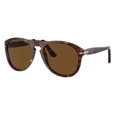 Persol Man Sunglass PO0649 649 - Original - Frame color: Havana, Lens color: Brown