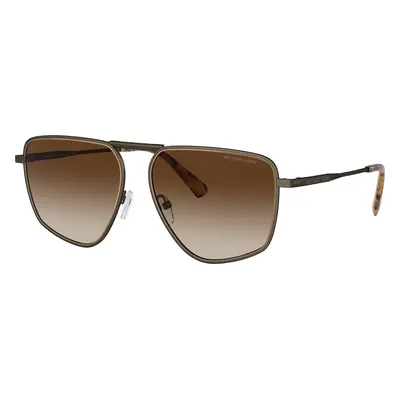 Michael Kors Man Sunglass MK1153 Silverton - Frame color: Matte Husk, Lens color: Brown Gradien