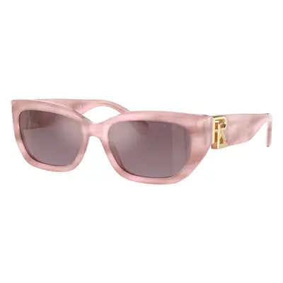 Ralph Lauren Woman Sunglass RL8222 THE BRIDGET - Frame color: Oystershell Rose/Mauve, Lens colo