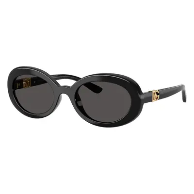 Dolce&Gabbana Unisex Sunglass DX6007U - Frame color: Black, Lens color: Dark Grey