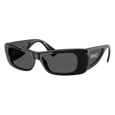 Versace Woman Sunglass VE4481 - Frame color: Black, Lens color: Dark Grey