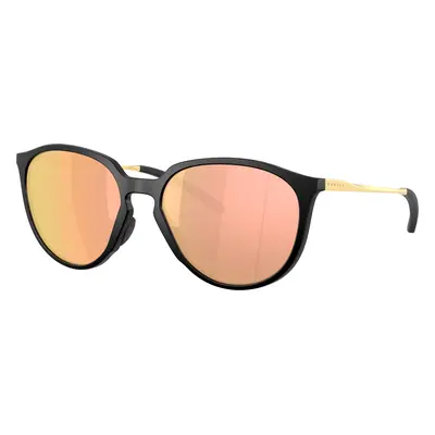 Oakley Woman Sunglass OO9288 Sielo - Frame color: Matte Black, Lens color: Prizm Rose Gold Pola