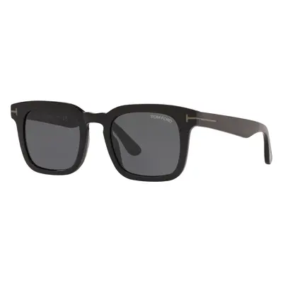 Tom Ford Man Sunglass FT0751-N - Frame color: Black Shiny, Lens color: Gunmetal