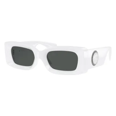 Versace Unisex Sunglass VE4474U - Frame color: White, Lens color: Dark Grey