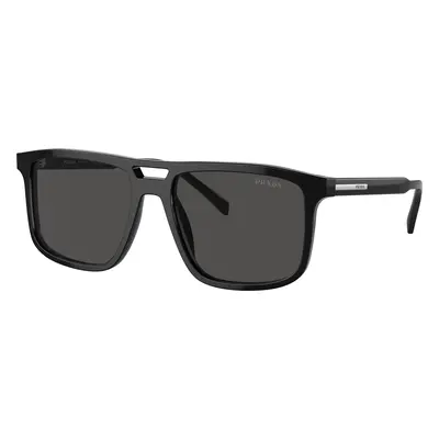 Prada Man Sunglass PR A22S - Frame color: Black, Lens color: Dark Grey