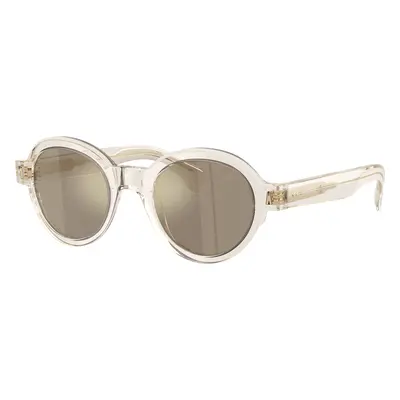 Moncler Unisex Sunglass ME6003 Rondosa - Frame color: Transparent Butter, Lens color: Light Bro