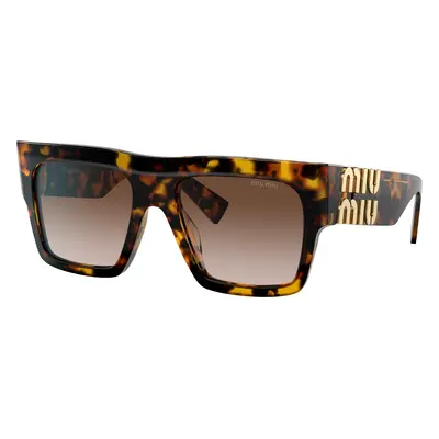 Miu Miu Woman Sunglass MU 10WS - Frame color: Honey Havana, Lens color: Brown Gradient