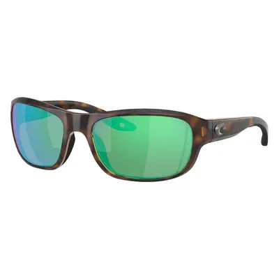 Costa Unisex Sunglass 6S9119 Clipperton - Frame color: Tortoise, Lens color: Green Mirror