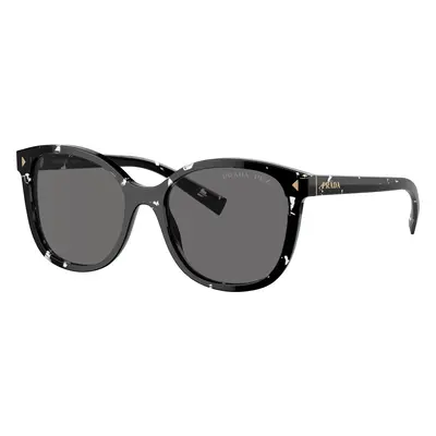 Prada Woman Sunglass PR 22ZS - Frame color: Black Crystal Tortoise, Lens color: Dark Grey Polar