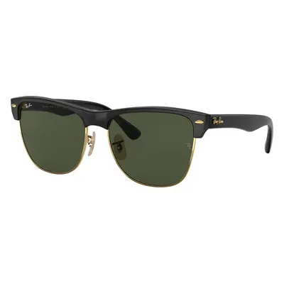 Ray-Ban Man Sunglass RB4175 Clubmaster Oversized - Frame color: Black On Gold, Lens color: G-15