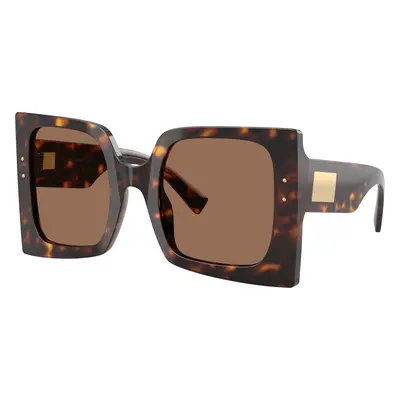 Dolce&Gabbana Woman Sunglass DG4490 - Frame color: Havana, Lens color: Dark Brown