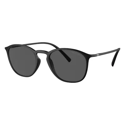 Giorgio Armani Man Sunglass AR8186U - Frame color: Matte Black, Lens color: Dark Grey