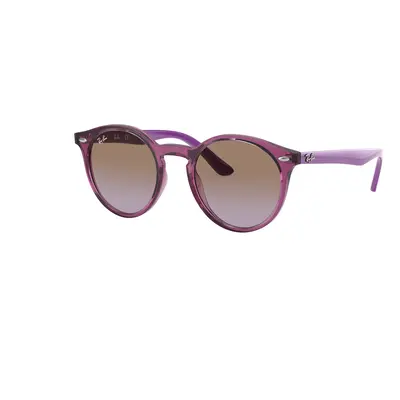 Ray-Ban Unisex Sunglass RB9064S Kids - Frame color: Transparent Fuxia, Lens color: Violet Gradi