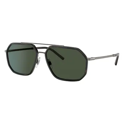 Dolce&Gabbana Man Sunglass DG2285 - Frame color: Bronze/Havana, Lens color: Polar Green