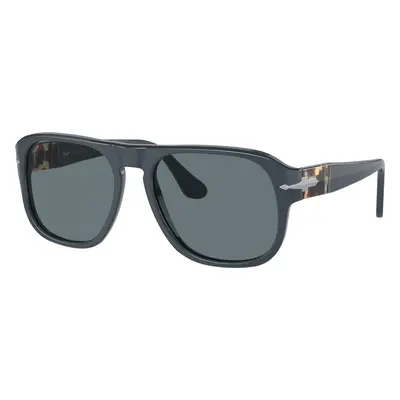 Persol Unisex Sunglass PO3310S - Jean - Frame color: Dusty Blue, Lens color: Dark Blue Polarize