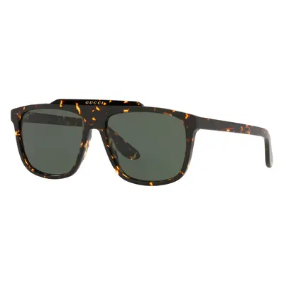 Gucci Man Sunglass GG1039S - Frame color: Brown, Lens color: Green