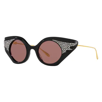 Gucci Woman Sunglass GG1327S - Frame color: Black, Lens color: Brown