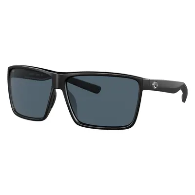 Costa Man Sunglass 6S9018 Rincon - Frame color: Matte Black, Lens color: Gray