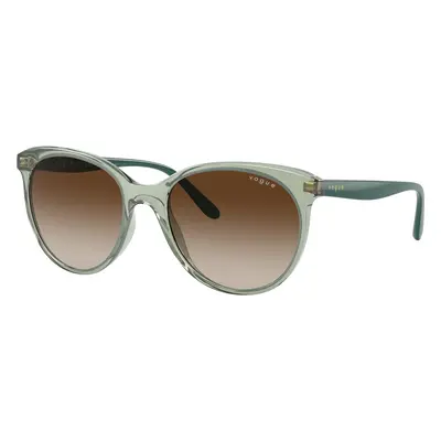 Vogue Eyewear Woman Sunglass VO5453S - Frame color: Transparent Light Green, Lens color: Brown 